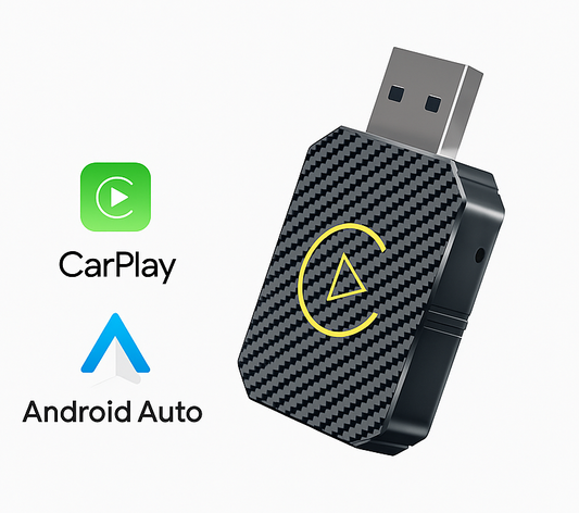 Wireless 2‑in‑1 Adapter for CarPlay & Android Auto