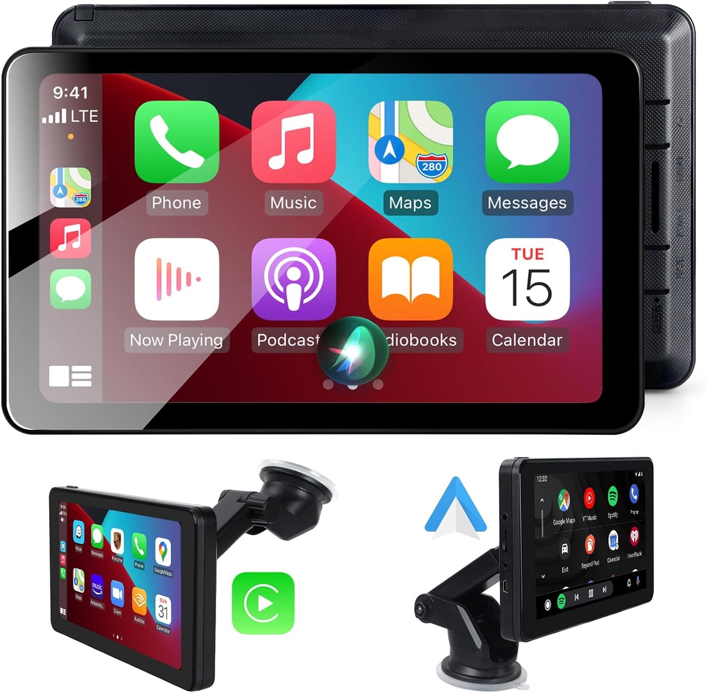 GoGoDrive™ 7-inch CarPlay display